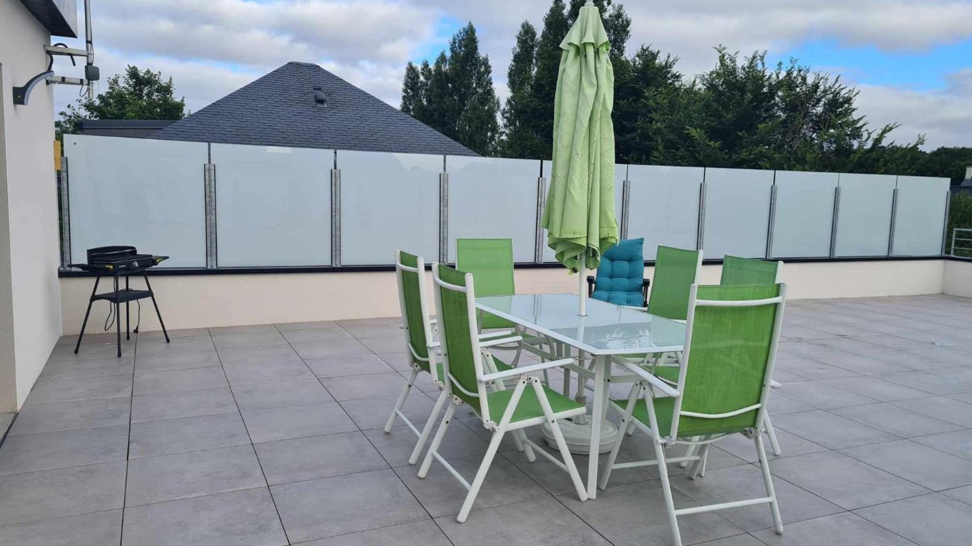 Location Saisonniere Pres De La Mer Avec Rooftop Riantec 外观 照片